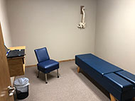 chiropractic adjustment room